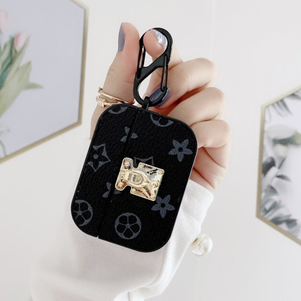Airpods Case Cover for Apple 1/2 & AirPods Pro Faux Leather Luxury - Picture 7 of 12